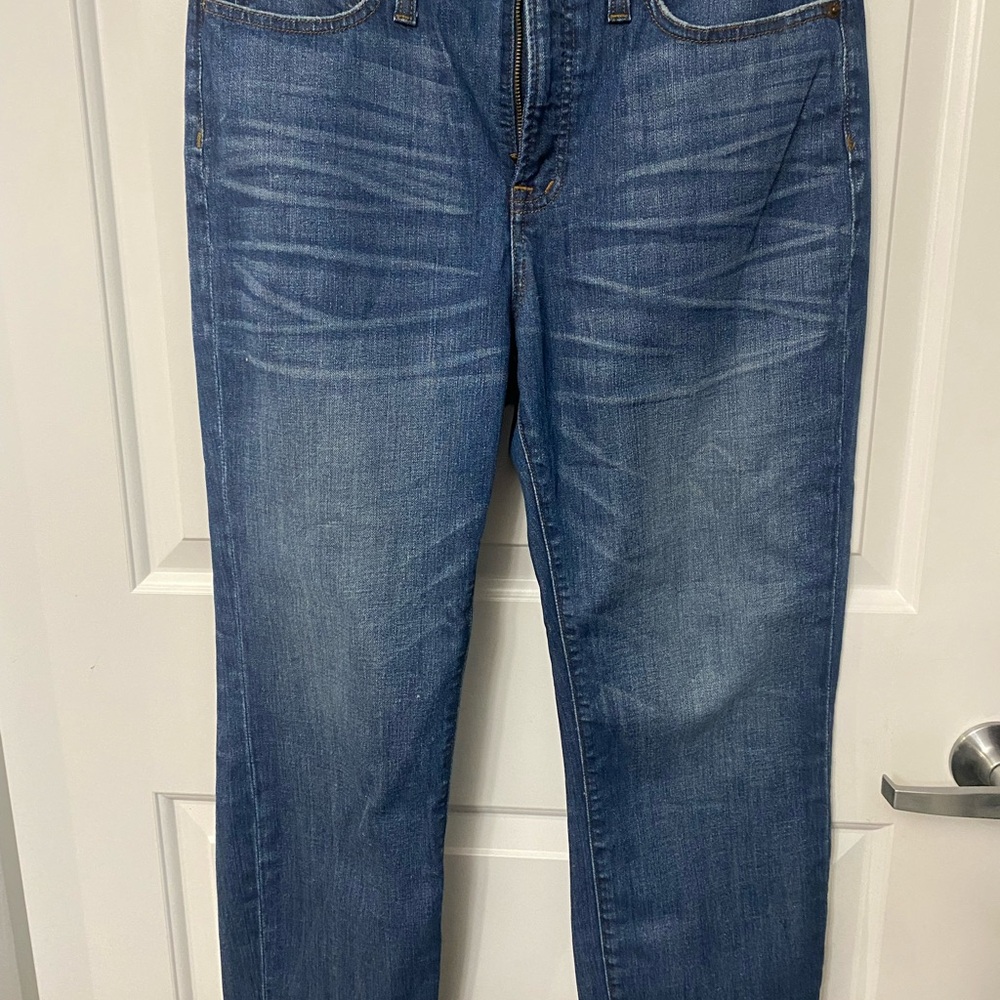 J. Crew Straightaway Ankle Length Cut Jeans 30 x 25